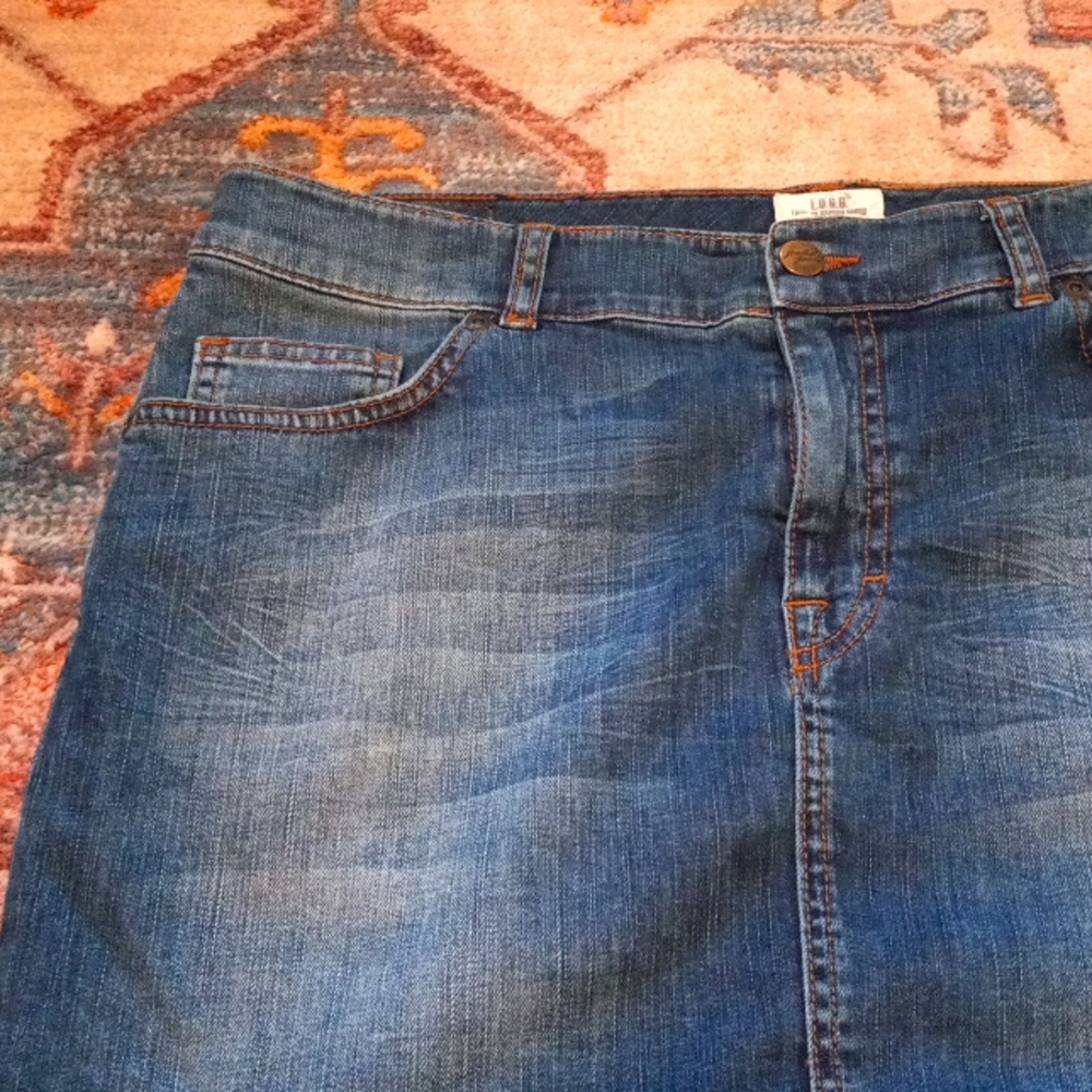 MINI DENIM SKIRT